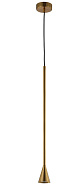 Светильник подвесной 8 см, Crystal Lux ENERO SP1 BRASS Латунь