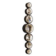 Светильник 69 см, 15W, 3000-4000K, Odeon Light 7174/15WL, черный-хрусталь