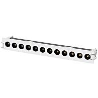 Светильник встраиваемый 25,3*3,2*4,7 см, *18W, 4000K, Lightstar Guarda 080346, Белый; Черный