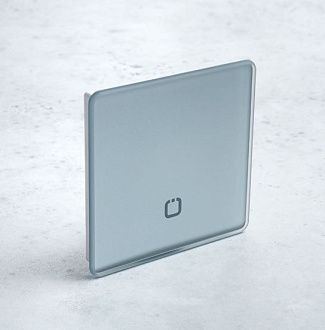 Радиовыключатель сенсорный HiTE PRO SN-R1 (Алюминиевый, закругленные углы) HPSW-SNR1-AL