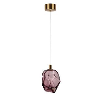 Подвесной светильник 13*46*250- см, 1*LED*4W, 3000K, Odeon Light Gemme 7113/4LB, цветной