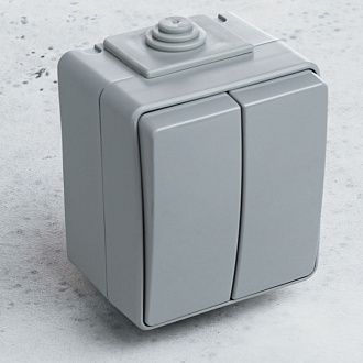 Радиовыключатель клавишный HiTE PRO IP65-2 HPSW-IP652