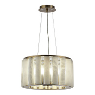 Подвесная люстра 40*150 см, E14, 40W, ST-Luce DELIGHT SL1516.303.06 бронзовый