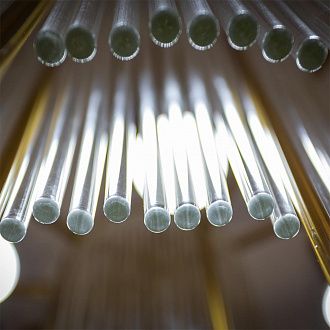 Подвесная люстра 50*120 см, 7*Е14, 15-18 м2 Odeon Light York 4788/7, золото