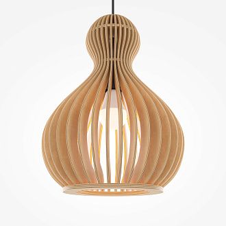 Светильник 30 см, Maytoni Roots MOD192PL-01W1, черный-дерево