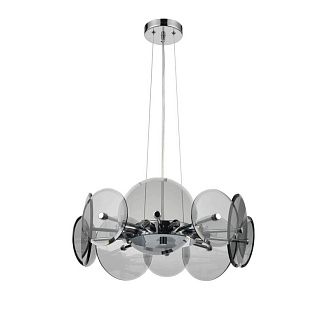 Подвесной светильник Vele Luce Siena VL3223P10, диаметр 50 см, хром