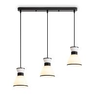 Подвесной светильник 65,5*13,5*20-122 см, 3*E27*40W, Freya  FR5503PL-03B1, Черный