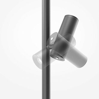 Торшер 20*20*155 см, LED*14W, 3000K, Maytoni Thin MOD395FL-L28B3K, черный