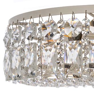 Люстра потолочная *40*31 см, 6*E14*40W, Arti Lampadari Sara Silver Sara E 1.3.40.105 S, серебряный