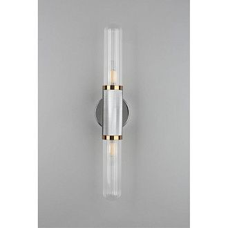 Бра 9*10*48 см, 2*E14, 7W, Aployt Brynia APL.307.41.02, бронзовый