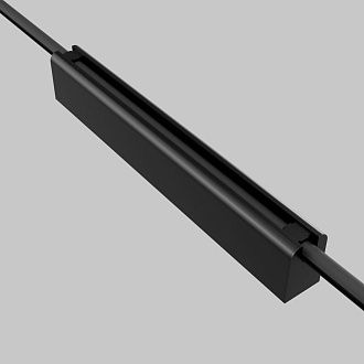 Трековый светильник 32,1*3,35*-5,05 см, *LED*12W, 3000K, Maytoni Technical Basis TR238-1-12W3K-B, Черный