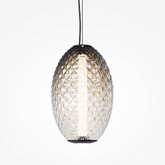 Подвесной светильник 47*46-337 см, *LED*14W, 3000K, Maytoni Bruma MOD397PL-L14B3K, Черный