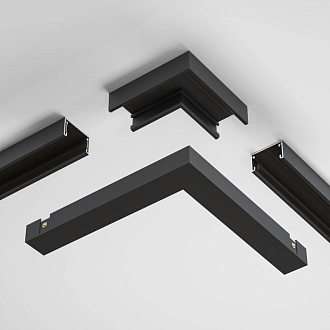 Коннектор 5*2*1,2 см, Maytoni Technical Magnetic track system Basity черный TRA172CL-11B черный