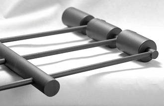 Подвесной светильник 50 см, Lussole HURON LSP-8156-G черный