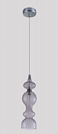 Светильник подвесной 13 см, Crystal Lux IRIS SP1 A SMOKE Хром