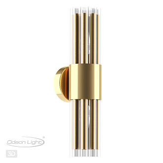 Настенное бра Odeon Light Viketa 4786/2W, золото
