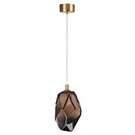 Подвесной светильник 14*21*250- см, 1*LED*4W, 3000K, Odeon Light Gemme 7112/4LA, коричневый