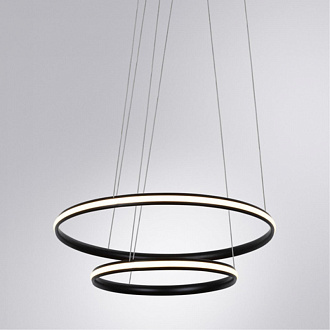 Светильник 60 см, 70W, 3000-6000K, Arte Lamp Meridiana A2198SP-2BK, черный