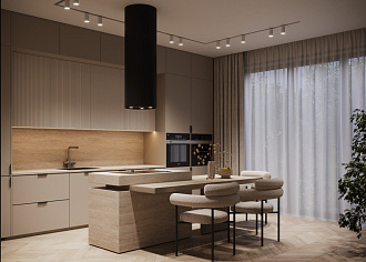 Светильник на шине 5,4*5,4*10,8 см, 1*GU10, 12W, Maytoni Technical Artisan TR089-1-GU10-BB черный