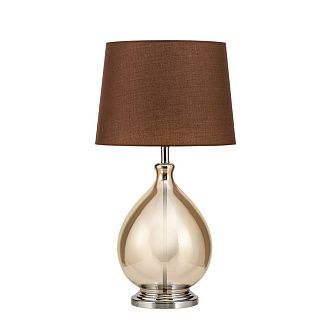 Настольный светильник **-58 см, 1*Е27*60W, Modelux  ML.6111.01TL BR, Янтарный