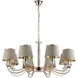 Подвесная люстра  86*98 см, 8*E14 золото Vele Luce Olimpia VL1764L08