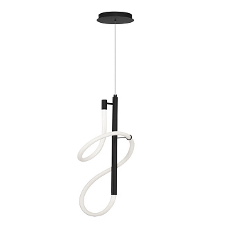 Светильник подвесной 27*120 см, LED*1*16W, 3000K, St Luce Sagrato SL6102.403.16, Черный