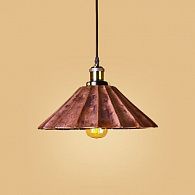 Светильник подвесной LOFT HOUSE Р-107, диаметр 33 см, коричневый