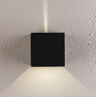 Бра 10*10 см, 1*6W, 4000K, Crystal Lux CLT 520W BL Черный