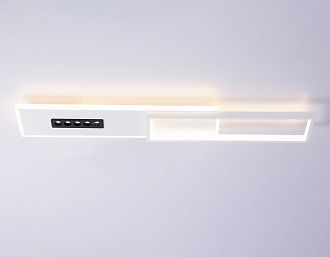 Светильник 80*14,9*5 см, LED 52W, 3000К, белый, черный Ambrella Comfort LineTech FL51453