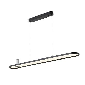 Светильник подвесной 120*190 см, 45W, 4000K, Crystal Lux CONTOUR SP45W LED BLACK, черный