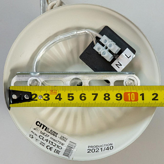 Светильник 30 см Citilux Латур CL413210 белый/золото