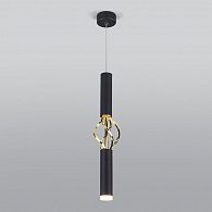 Подвесной светильник светодиодный 4 см 4200K 8W Eurosvet  Lance 50191/1 LED черный/золото