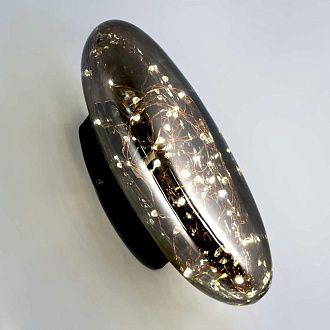 Настенный светильник 9 см, 5W, 3000К MODESTYLE MS.6512.220 BK черный