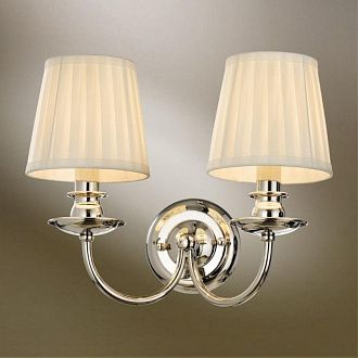 Бра 22*37*30 см, 2*E14, 40W, Aployt Gaell APL.704.01.02, хром