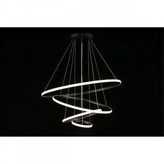 Каскадная люстра 80*60-150 см 100W, 4000K, Aployt JANINA APL.018.03.100, черный