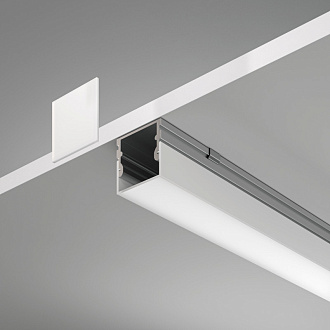 Алюминиевый профиль  Накладной 2000*21*21 мм Maytoni Technical Led Strip ALM007S-2M Белый, цена за штуку
