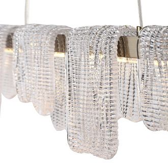 Подвесной светильник 122*15*150 см, 1*LED*36W, 4000K, ST-Luce Voile SL6021.203.36, золотой
