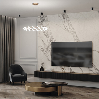 Потолочный светильник 8,2*8,5 см, 1 GX53*15W Polar C088CL-GX53-B Maytoni Ceiling & Wall, Черный