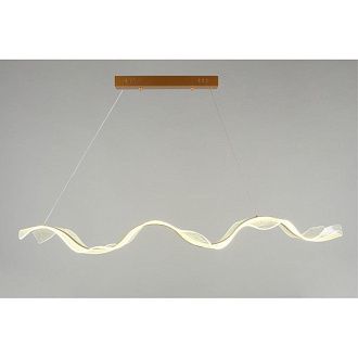 Подвесной светильник 120*30*50-150 см 46W, 4000K, 15 м2, Aployt VIOLA APL.659.03.46, латунный