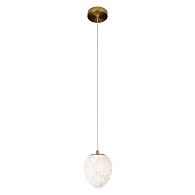 Подвесной светильник 17 см, Loft IT Fionora 10531E, латунь