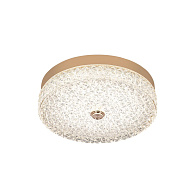 Потолочный светильник ** см, LED 72W, 3000 / 6000K, Золото LED4U L1117-300 GD