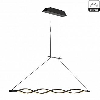 Люстра подвесная LED SAHARA 5818 Mantra, LED, W42, длина 137 см, коричневый