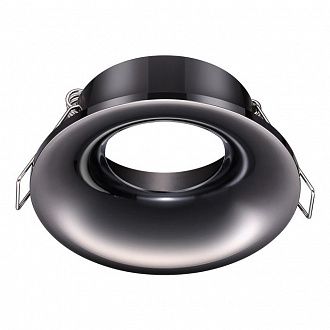 Встраиваемый светильник Novotech Metis 370642, черный, вр 7,5 см