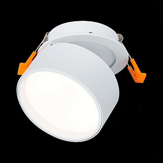 Встраиваемый поворотный светильник 9 см, 9W, 4000K ST LUCE ST651.548.09 Белый