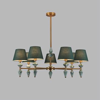 Люстра *90*78-78 см, 7*E14*40W, Lumion Vermont LUM8275/7, латунь