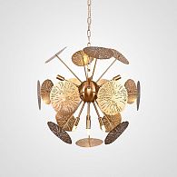 Подвесная люстра INCA BALL D48 48*48*75 см, 12*G9*40W, ImperiumLoft INCA-BALL01, Латунь