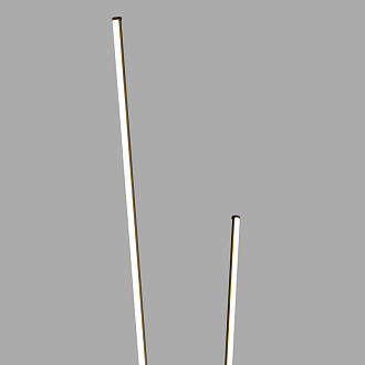 Торшер *11*180 см, LED *  44W, 3000К Mantra Vertical 7346, черный