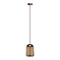 Подвесной светильник 12*22 см, 1*LED*5W LOFT IT Knot 8135-C mini латунь