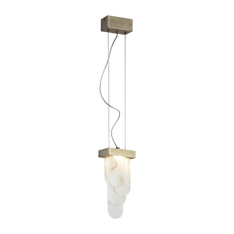 Подвес 1*LED*12W, 3000К, 1489lm Odeon Light Foros 5437/12L, бронзовый