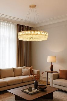 Люстра 50*16,5*-18 см, 7*Е14*40W, Modelux  ML.7039.500 GD, Золото